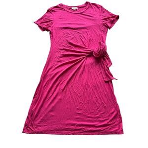 Women’s Pink Tie Waist Dress Size 12 NWT